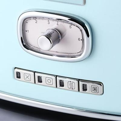 Retro Serie - 2 Slice Toaster - 815W - Blue