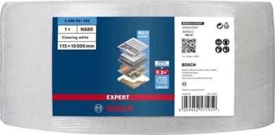 Bosch Accessoires Expert N880 vliesrol 115 mm x 10 m, reinigen - 1 stuk(s) - 2608901226