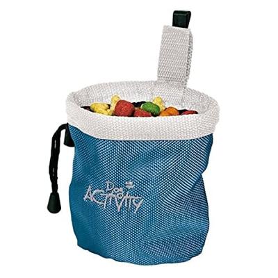 TRIXIE SNACKZAKJE BAGGY ZWART / GRIJS 10X10X15 CM 3 ST