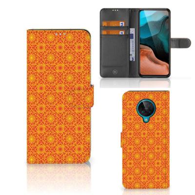 Xiaomi Poco F2 Pro | Telefoon Hoesje | Batik Oranje Xiaomi Poco F2 Pro | Telefoon Hoesje | Batik Oranje