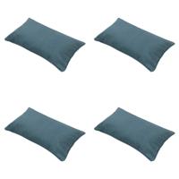 Sierkussen 50x30 Zeegroen eco-natuur buitenafwerking (4 stuks) Madison - Madison - thumbnail