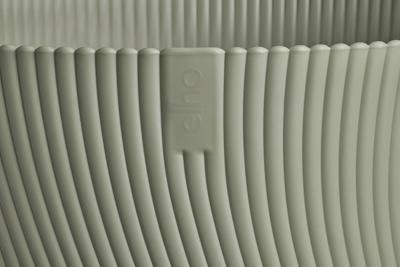 Plantenbak sereh hoog d40 h53 cm Scandinavisch groen bloempot elho - Elho