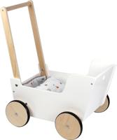 Small Foot - houten duwpoppenwagen little button - thumbnail