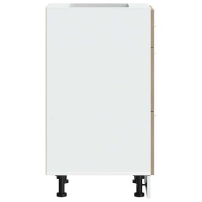 Onderkast Lyon 40x46x81,5 cm bewerkt hout sonoma eikenkleurig