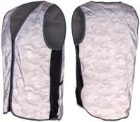 WOWOW reflecterende veiligheidsvest "titanium refl.vest titanium size s - thumbnail
