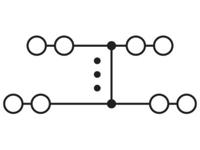 Phoenix Contact 3270247 Potentiaalverdeler 8.3 mm Spanveer Grijs 10 stuk(s) - thumbnail