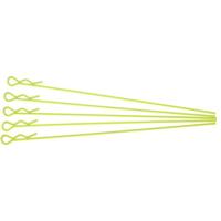 XCeed 1:10 Bodyklemmen Geel (fluorescerend) 1 stuk(s) - thumbnail