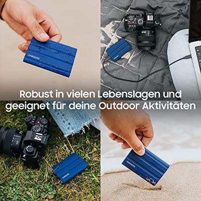 Samsung T7 Shield 2TB Externe SSD Blauw