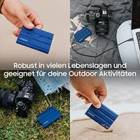 Samsung T7 Shield 1TB Externe SSD Blauw - thumbnail