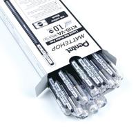 Gelschrijver pentel k110 mattehop m zwart | 12 stuks - thumbnail
