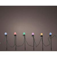 Set ledverlichtingsstokken voor in de tuin Lumineo Multicolour 6 W Warm wit 20 Stuks - thumbnail