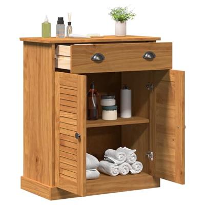 Badkamerkast VIGO Bruin en Honingbruin 68 x 34 x 80 cm