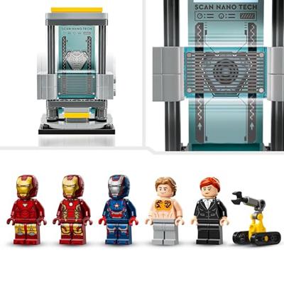 Lego Super Heroes 76315 Marvel Iron Mans Lab - thumbnail