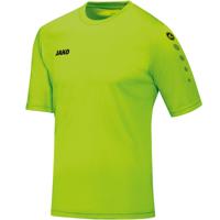 JAKO 4233K Shirt Team Km Kids - Fluogroen - 164 - thumbnail