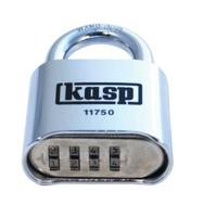 Kasp K11750D Hangslot 50 mm Zilver Cijferslot - thumbnail