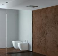 Hoofddouche Belleza Bagno ClipOn Inbouw Regendouche Vierkant 44x44 cm Chroom - thumbnail