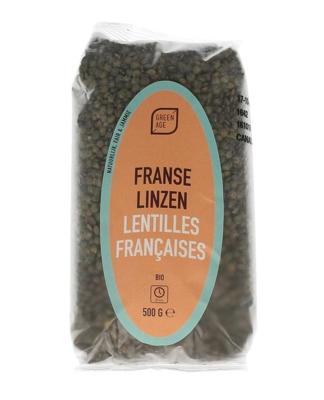 Greenage Franse linzen bio 500 Gram