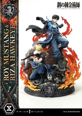 Fullmetal Alchemist Concept Masterline Statue 1/6 Roy Mustang & Riza Hawkeye Regular Version 50 cm Fullmetal Alchemist Concept Masterline Statue 1/6 Roy Mustang & Riza Hawkeye Regular Version 50 cm
