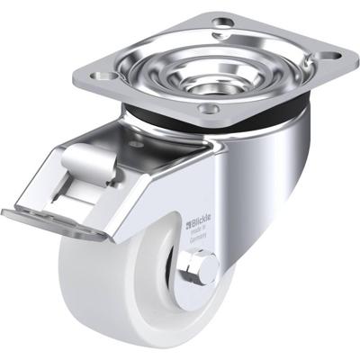Blickle LK-SPO 80K-FI Zwenkwiel met rem Wieldiameter: 80 mm Draagvermogen (max.): 350 kg 1 stuk(s)