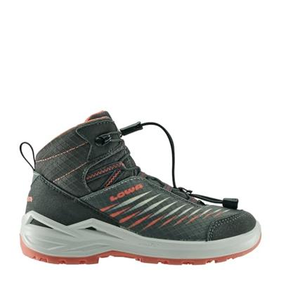 Lowa Zirrox II GTX Mid Jr Hoge Wandelschoen Kinderen Graphite/Coral 31