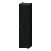 Hoge Kast Duravit D-Neo Kolomkast Wand 176 cm Rechtsdraaiend Mat Eiken Zwart Duravit - thumbnail