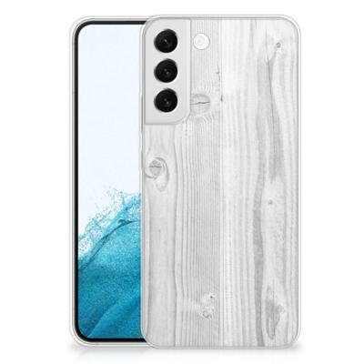 Samsung Galaxy S22 Plus | Bumper Hoesje | White Wood