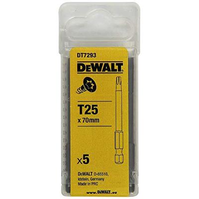 DeWalt Accessoires 70mm schroefbit voor Torx schroeven T25 - DT7293-QZ