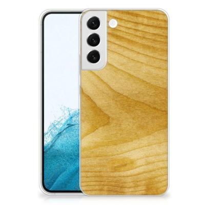 Samsung Galaxy S22 Plus | Bumper Hoesje | Licht Hout