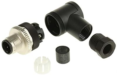 Phoenix Contact 1681101 Sensor/actuator connector, niet geassembleerd M12 Aantal polen (sensoren): 4 Stekker, haaks 1 stuk(s) Piece Phoenix Contact 1681101 Sensor/actuator connector, niet geassembleerd M12 Aantal polen (sensoren): 4 Stekker, haaks 1 stuk(s) Piece