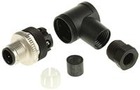 Phoenix Contact 1681101 Sensor/actuator connector, niet geassembleerd M12 Aantal polen (sensoren): 4 Stekker, haaks 1 stuk(s) Piece - thumbnail