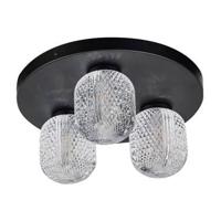 ETH Unieke plafondlampKristel 3-lichts zwart - 05-PL2193-30 - thumbnail