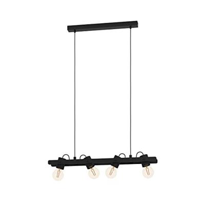 Eglo 4-lichts hanglampPlimsoll zwart - 43848