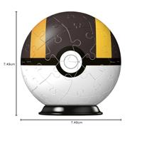 Ravensburger - pokémon ultra ball 3d puzzel 54 stuks - thumbnail
