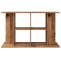 Aquariumstandaard 100x40x60 cm bewerkt hout oud houtkleurig - thumbnail