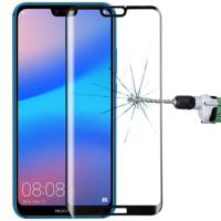 Voor Huawei P20 Lite 0.3mm 9H oppervlaktehardheid 3D volledig scherm getemperd glas Film - thumbnail