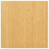 Tafelblad 70x70x2,5 cm bamboe - thumbnail