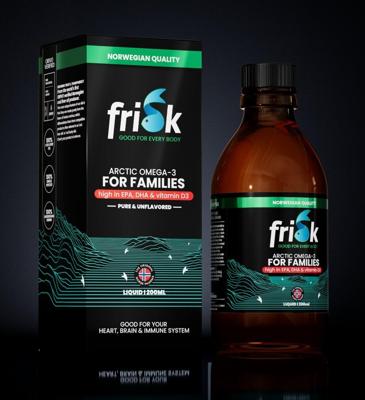 Omega 3 for families pure & natural 200 Milliliter