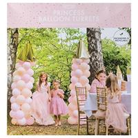 Pastel Puur Witte Ballonnen It's A Boy Blauw/Goud (6st) - thumbnail