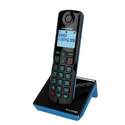 ALCATEL S280 Solo Blue TELéFONO DECT IDENTIFICADOR DE LLAMADAS, Azul