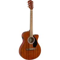 Fender FA-135CE Concert Natural Mahogany WN elektrisch-akoestische westerngitaar - thumbnail