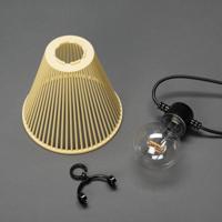 Konstsmide 2333-830 Lichtketting Buiten Energielabel: G (A - G) werkt op het lichtnet Aantal lampen 10 LED Barnsteen Verlichte lengte: 9.15 m Dimbaar, - thumbnail