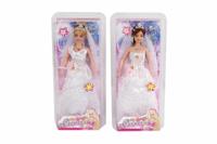Modepop Prinses in Bruidsjurk, 29cm - thumbnail
