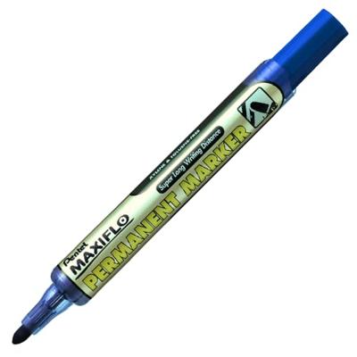 Permanente markeerstift Pentel Maxiflo NLF50 Blauw 12 Onderdelen (12 Stuks)