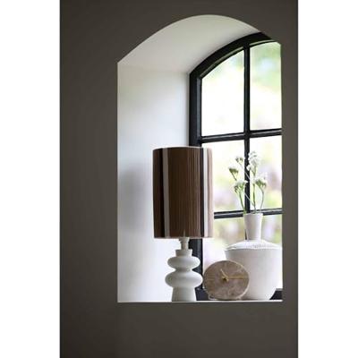 Light & Living Tafellamp 'Olona' 20cm hoog, kleur Crème (excl. kap)