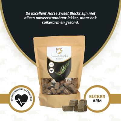 Excellent Horse Sweet Blocks Eucalyptus 1 kg