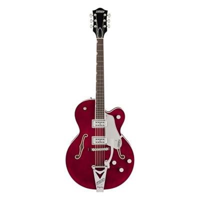 Gretsch Professional Collection Tennessean Hollow Body RW Deep Cherry Stain met G6241 Deluxe Hardshell Case - thumbnail
