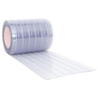 VidaXL Deurgordijn 300x2,6 mm 25 m pvc transparant - thumbnail