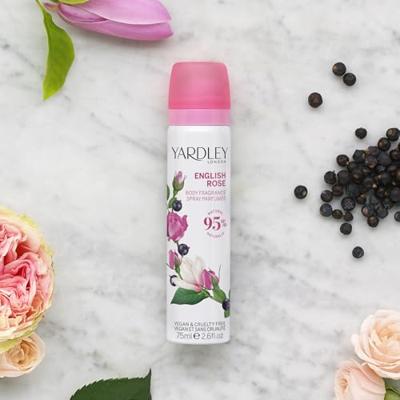 Yardley London rose body spray 75ml