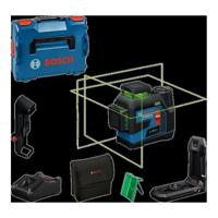 Bosch Professional GLL 12V-100-33 CG Kruislijnlaser groen 3x360° 12V 2.0Ah in L-Boxx - 0601065401 - thumbnail