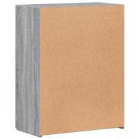 Archiefkast 60x32x77,5 cm bewerkt hout grijs sonoma eiken - thumbnail